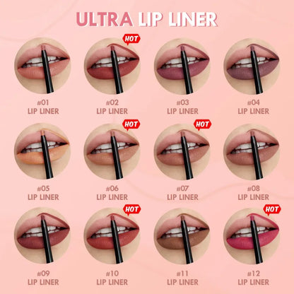 Waterproof Matte Lipliner Pencil